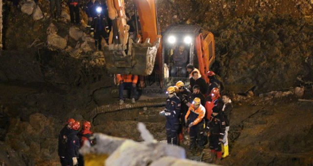 Metro İnşaatındaki Göçükte İkinci İşçinin De Cansız Bedeni Enkazdan Çıkarıldı