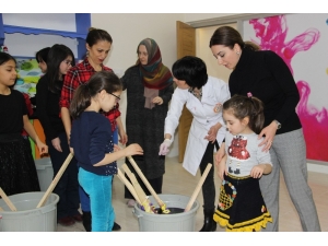 Düzceli Çocuklar, Rengarenk Giyeceklerini Kendi Elleriyle Yaptılar