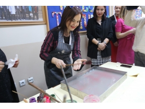 Yabancı Eğitmenler El Sanatlarını Öğrendi