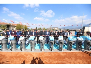 Pamukkale’de Akıllı Bisiklet Uygulaması Hizmete Girdi