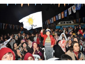 Cumhur İttifakının Çiftlik Mitingi Dua İle Başladı