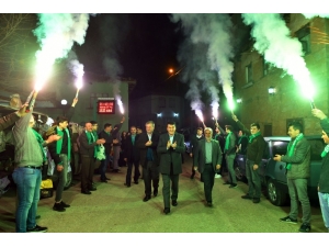 Kirazlı’da Dündar’a Sevgi Seli