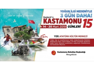 Ankara’daki Kastamonu Günlerine Yoğun İlgi