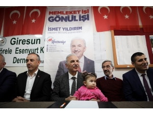 İsmet Yıldırım, Stk’ları Ziyaret Etti