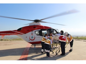4 Günlük Bebek Ambulans Helikopterle Ameliyata Uğurlandı