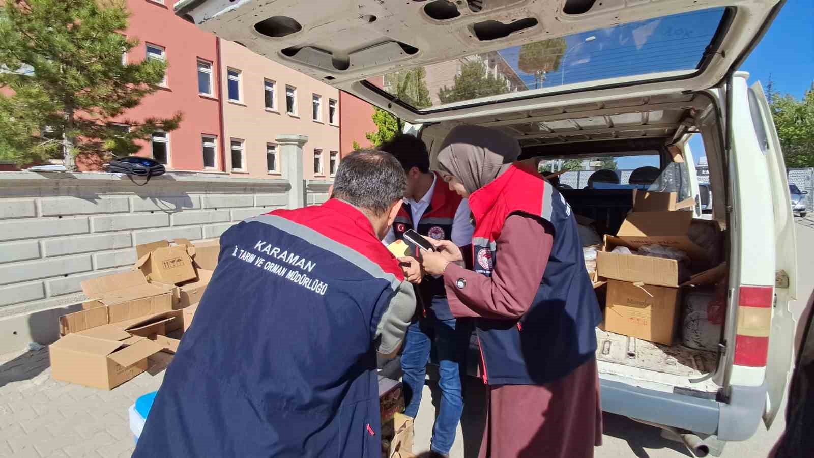 karaman-da-gida-guvenligi-1-operasyonu-etiketsiz-ve-bandrolsuz-urunler-ele-gecirildi