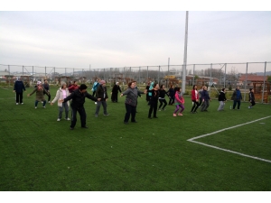 Yaşampark’ta Kadınlara Özel Sabah Sporu Büyük Katılımla Sürüyor