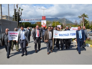 Bozyazı’da Sağlıklı Yaşam Yürüyüşü