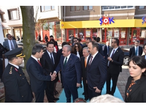 Tbmm Başkanı Şentop, Edirne’de Okul Ve Hastane Açılışına Katıldı