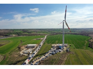 Kapaklı’da Rüzgar Santrali Hizmete Açıldı