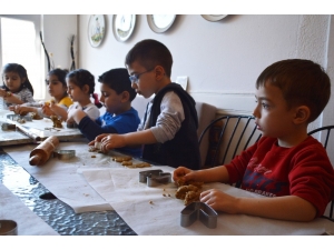 1000 Yıllık Siyez Buğdayı İle Çocuklar Hamur İşi Yaptı