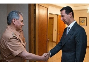 Rusya Savunma Bakanı Şoygu, Esad’la Görüştü