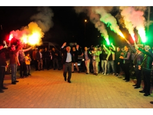 Başkan Şahin, Köyünde Coşkuyla Karşılandı