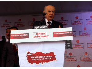 Mhp Lideri Devlet Bahçeli: "Türkiye’nin Karşısında Puslu Bir İttifak Kurulmuştur"