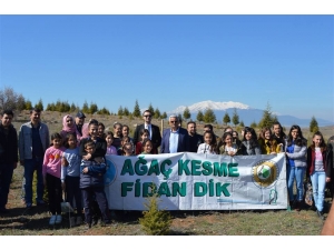 Dünya Ormancılık Günü’nde Fidan Dikim Etkinliği