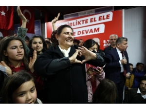 Özlem Çerçioğlu’ndan Bozdoğan’da Miting Gibi Açılış