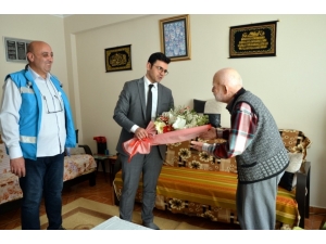 Yaşlı Hastalar Evlerinde Ziyaret Edildi