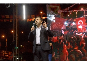 Kuşadası Adayı Ömer Günel İlk Mitingini Yaptı