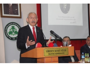 Chp Genel Başkanı Kılıçdaroğlu: “Tükiye’nin En Önemli Sorunu Üretememek”