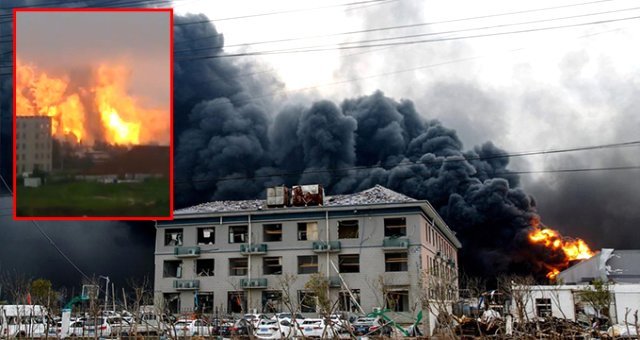Çin'de Fabrika Patlamasında 47 Kişi Hayatını Kaybetti, 640 Kişi Yaralandı