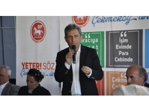 Dp Çekmeköy Adayından Kira Yardımı Projesi