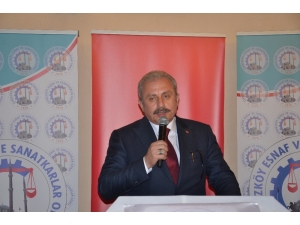 Tbmm Başkanı Şentop: "Üzerinden 52 Yıl Geçince Golan Tepelerini Kazanmış Mı Oluyorsun"