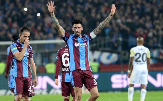 Trabzonspor'da Jose Sosa'ya Büyük Alkış