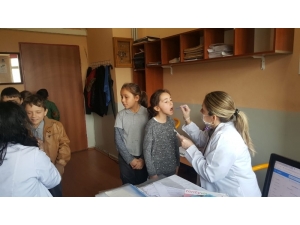 Düzce’de Okullarda Ağız Ve Diş Sağlığı Taraması Yapıldı
