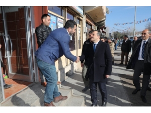 Vali Öksüz Digor’da İncelemelerde Bulundu