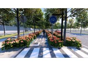 Başkan Can, Bisiklet Yolu Projesi Hakkında Bilgi Verdi