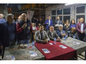 Ömer Günel, Seçim Çalışmalarını Kirazlı’da Sürdürdü