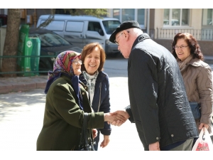 Başkan Kazım Kurt Esnaf Ziyaretlerine Devam Ediyor