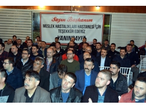 Başkan Acar: "Hastane Yılda 10 Milyon Hastaya Hizmet Verecek"