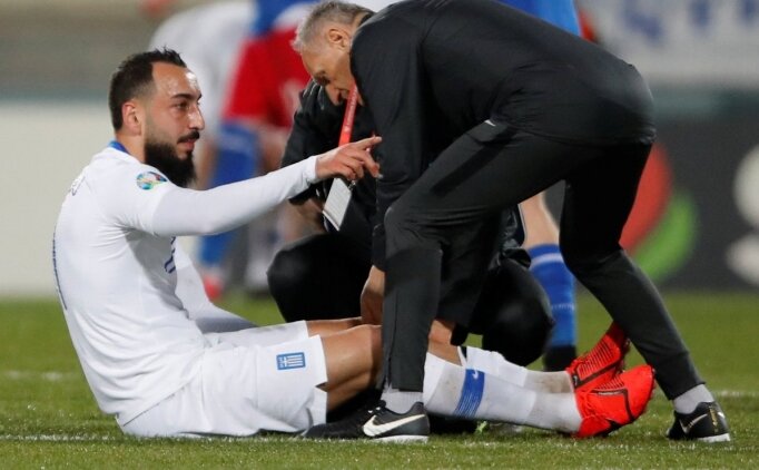 Galatasaray'a Mitroglou Şoku! Sakatlandı