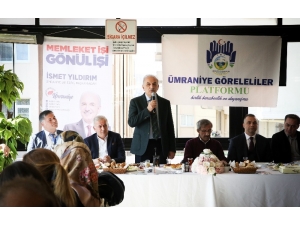 Başkan Adayı İsmet Yıldırım: "Ümraniye’de Ayrı Cazibe Merkezleri Oluşturacağız”