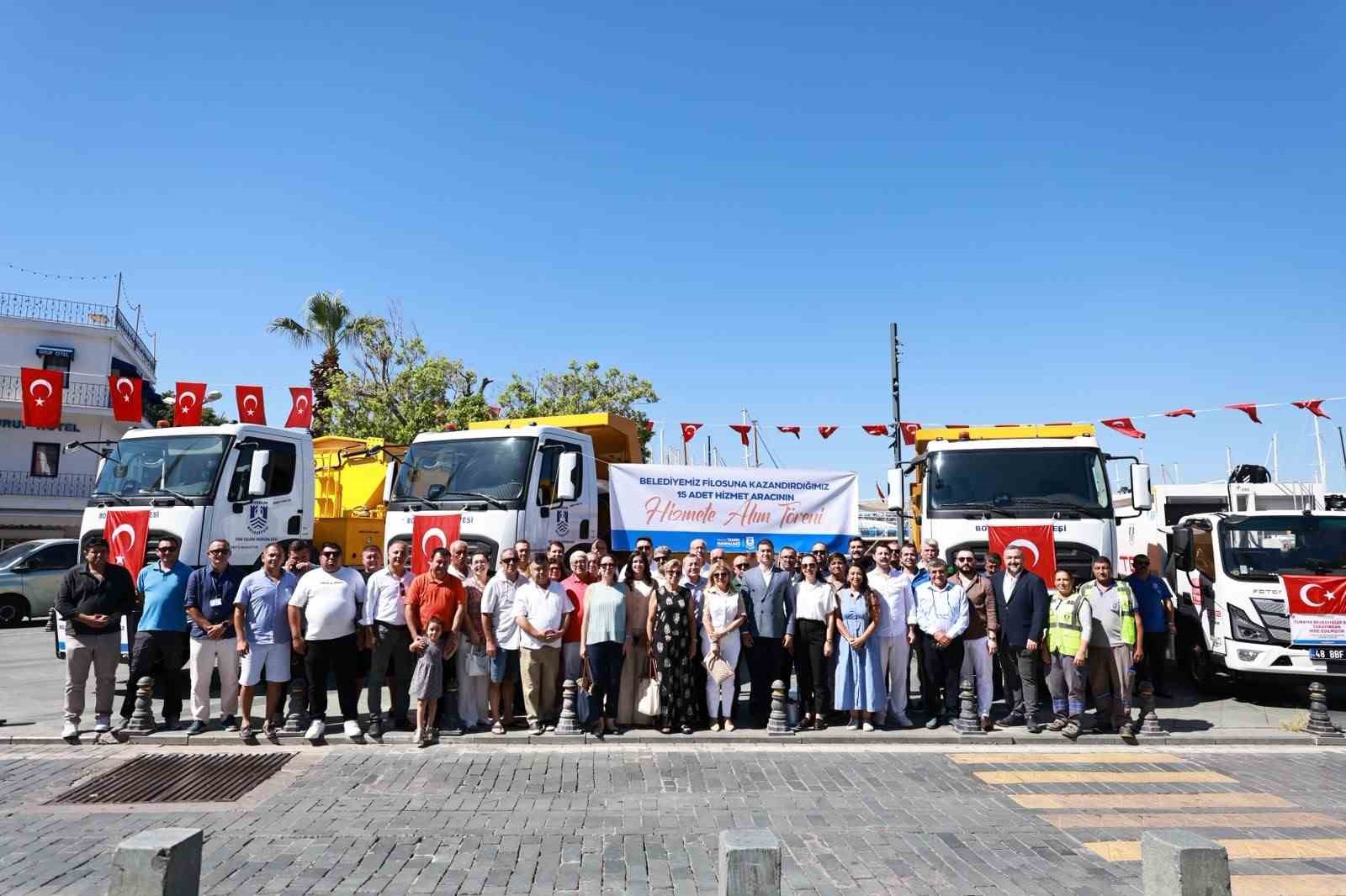 bodrum-da-son-iki-yilda-toplam-48-yeni-arac-envantere-katildi