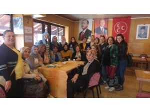 Didim’de Ak Parti Kadın Kolları Seçim Çalışmalarını Sürdürüyor