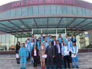 Evde Sağlık Hizmeti Veren Personele Teşekkür Belgesi