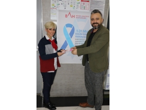 Hastaneden Kolon Kanserine Farkındalık Etkinliği