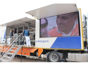 Deprem Simülasyon Tırı Kilis’te