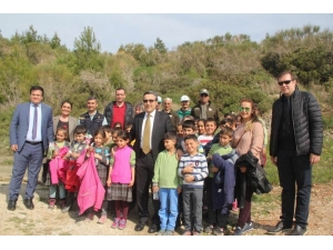 Kuşadası’nda Adalet Ormanı İçin Fidan Dikimi Yapıldı