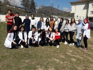 Yortan Çpal Öğrencilerinden Hasta Ve Yaşlılara Ziyaret