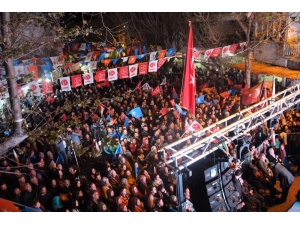 Güzelçamlı Halkı Fuat Akdoğan’ı Bağrına Bastı