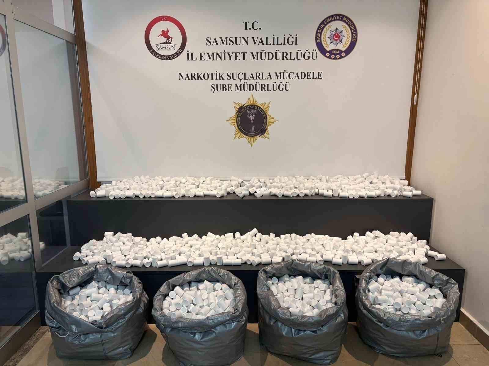 samsun-da-130-bin-624-sentetik-ecza-ele-gecirildi