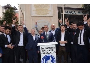 Balıkesir Ülkü Ocakları İl Başkanı Halil Görmen’den Sert Açıklama