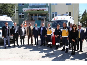 İl Sağlık Müdürlüğünden Sivrihisar’a Yeni Ambulans