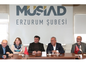 Rektör Çomaklı Ve Yönetimi Müsiad’ın Konuğu Oldu