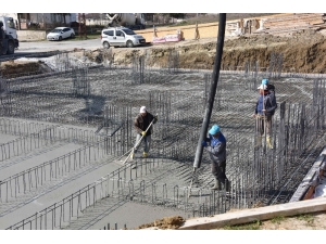 Yeşilkent Mahalle Konağı İnşaatı Tam Gaz Devam Ediyor