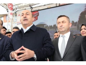 Bakan Çavuşoğlu Çerkezköy’den Korkuteli’ne Hitap Etti