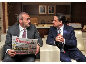 Ak Parti Genel Başkan Yardımcısı Ünal, İhlas Medya Ankara Temsilcisi Yaşar’ın Konuğu Oldu